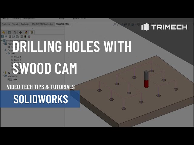 Drilling Holes with SWOOD CAM