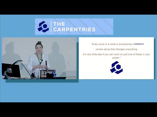 CarpentryCon 2018 | Anelda van der Walt & The African TaskForce | Keynote: "It takes a village