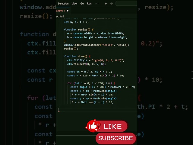 🔥“This Neon⚡Energy Orb Looks ALIVE 😱 #coding #javascript #frontend #css #creativecoding #webdesign