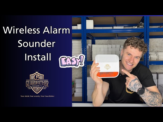 How to Install an Outdoor Alarm Siren (Wireless Sounder Setup Guide) | Guardfather Security