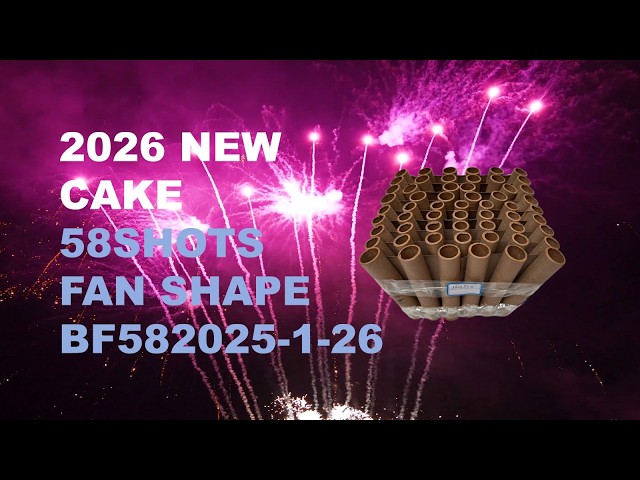 2026 NEW BF582025-1-26 20*25*150&25*30*150MM 58SHOTS FAN SHAPE F2 CAKE