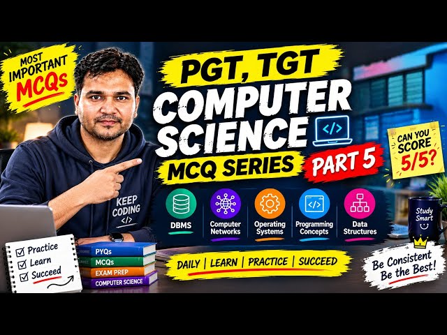 Can You Score 5/5? 🔥 | 5 Computer Science MCQs | Day 5