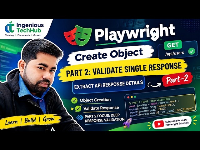 🚀 How to Extract API Response & Validate a Single Response in Playwright | API Automation