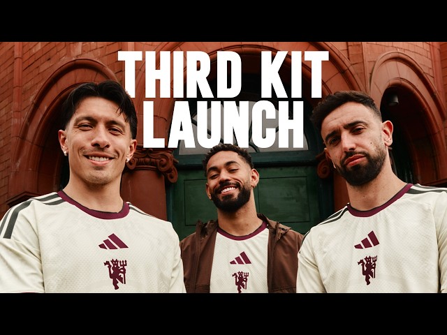 adidas x Manchester United 26/27 Third Kit Launch​