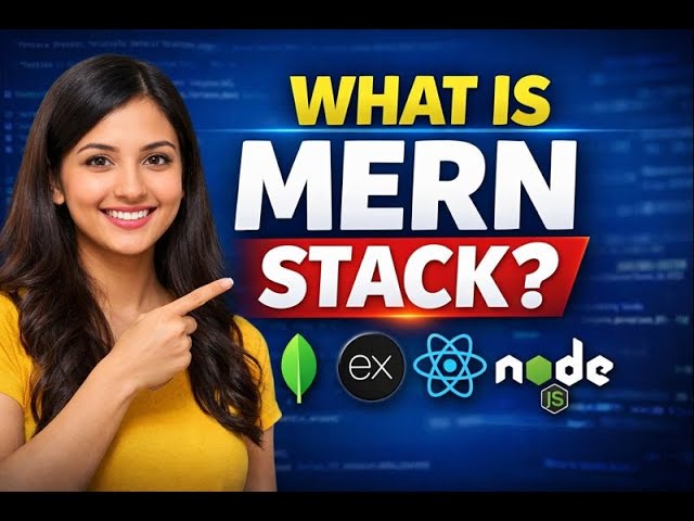 MERN Stack Explained in Simple Words | MongoDB, Express, React, Node.js Full Course for Beginners