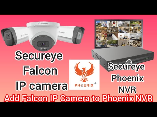 How To Add #secureye Falcon Series IP Camera In #secureye #phoenix NVR #ipcameras #automobile #cctv