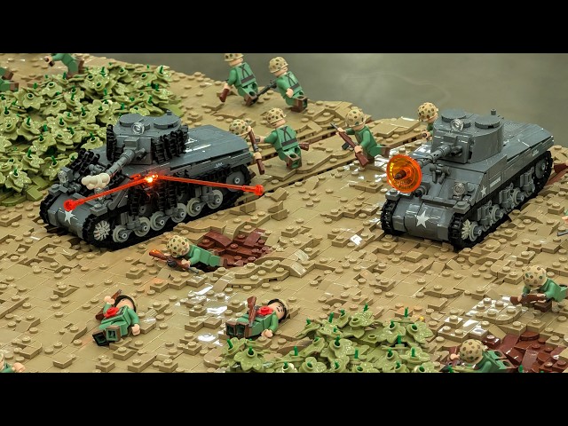LEGO WWII Battle of Okinawa: Sugarloaf Hill 1945
