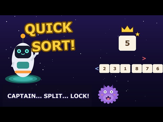 Algo Adventures #32: Quick Sort | The Captain's Rule!