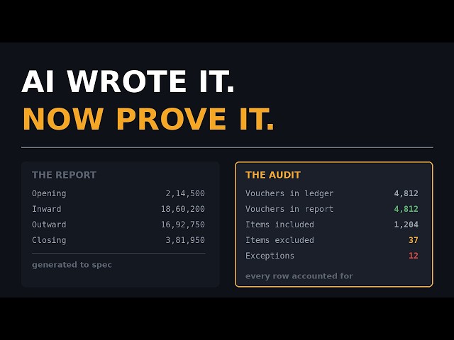 How to Check a Custom Tally Report Is Actually Complete