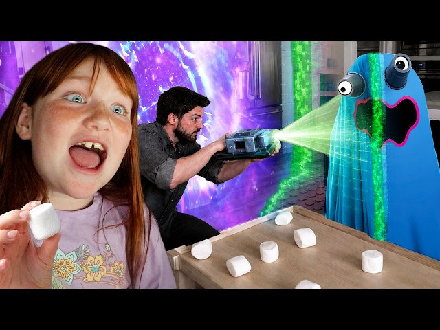 RAiNBOW GHOSTS inside ROBLOX!!  Adley sneaks back inside The Portal to help a scan for our new game