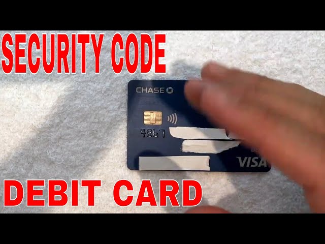 ✅  Where Is Security Code On Debit Card 🔴