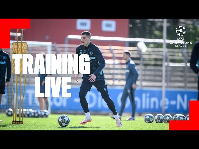 Final training for the UCL Round of 16 second leg I Bayer 04 Leverkusen 🆚 Bayern Munich