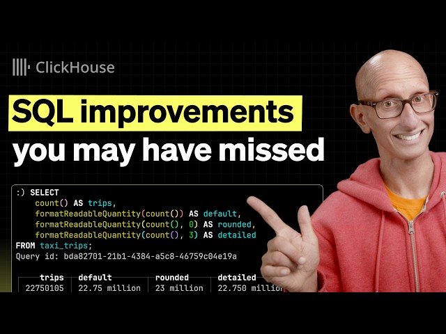 SQL Improvements You May Have Missed