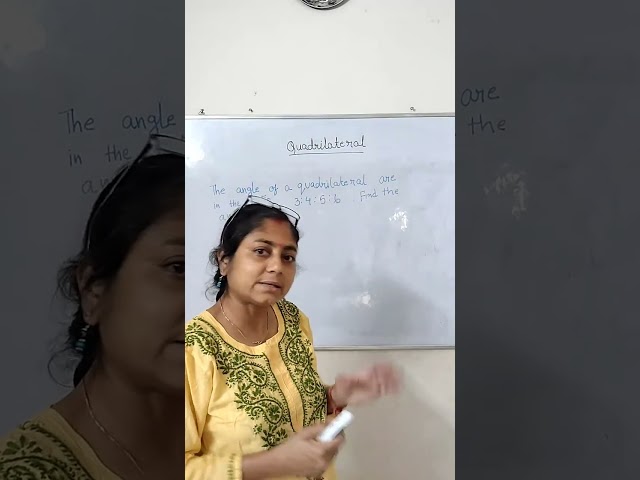 How can you find out the different angle of quadrilateral #maths #tips #cbsc #icse