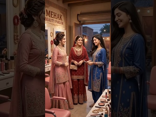 💄Mehak Ne Khola Apna Beauty Parlor | Her First Customers 😱