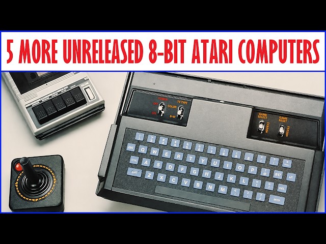 The Story Of: 5 More Unreleased 8-bit Atari Computers