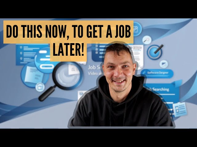do This before starting your PhD! (to get a job after the PhD)