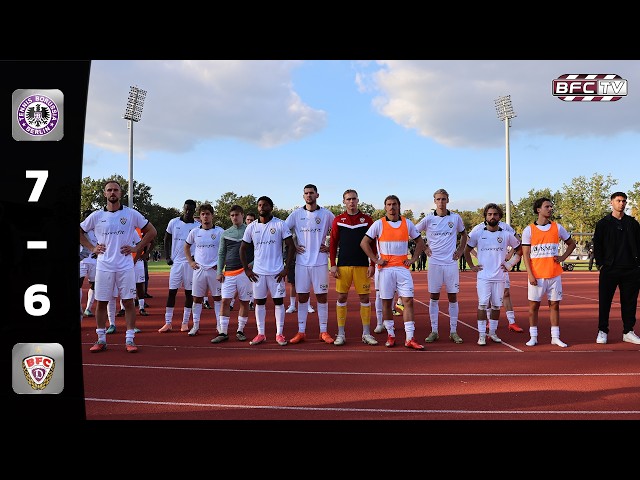 Dramatisches Pokalaus | Highlights Tennis Borussia Berlin - BFC Dynamo