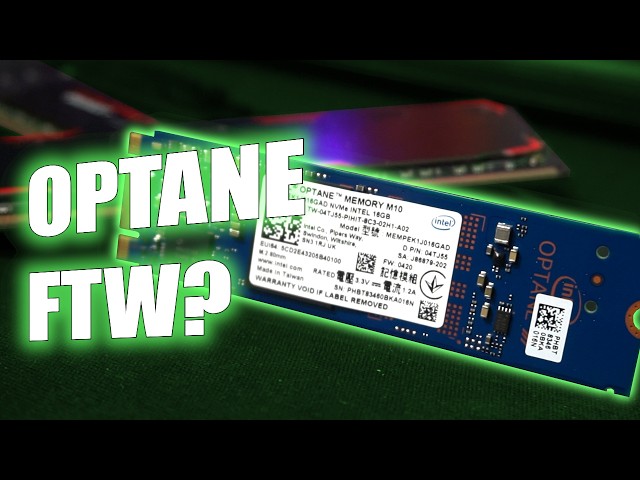 Will this fix the RAM crisis? Cheap Intel Optane M10 drive tested for swap memory!