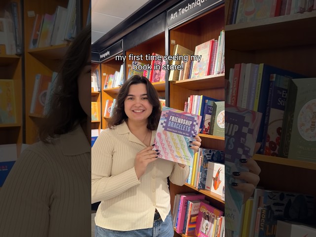 The Art of Friendship Bracelets is officially in stores!