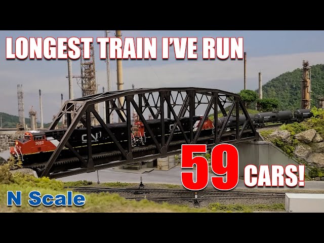 Longest Train I've Ran - 59 cars