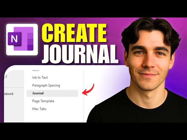 How To Create A Journal In OneNote (Tutorial 2026)