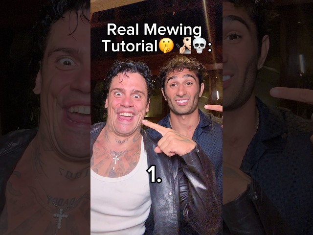Real Mewing Tutorial🤫🧏🏻💀#tutorial #real #mewing #stepbystep #shelove