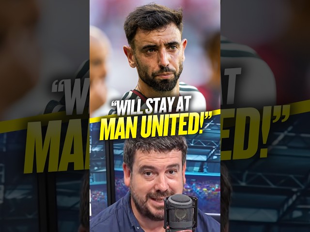 Alex Crook claims Bruno Fernandes is likely to stay at Man United amid Galatasaray interest!