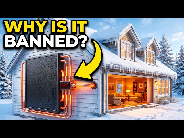 This $35 Home Depot ALUMINUM MESH Blows 140°F Heat Into Your Home at 18°F (No Gas NEEDED!!)