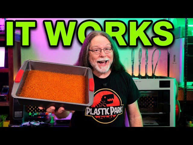 I Used My 3D Printer to Dry Desiccant. It Worked REALLY Well.
