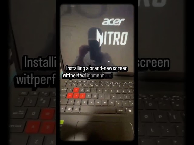 Acer Nitro gaming laptop screen replacement - Anytime Computer Repairs, Delta BC