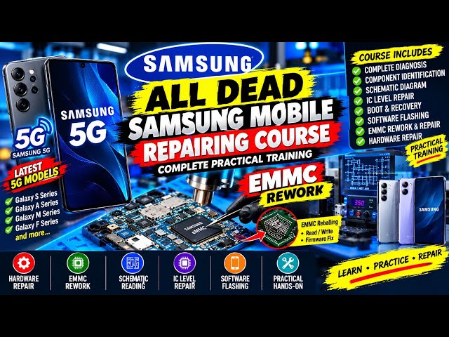 Dead Samsung Mobile Repairing Trick