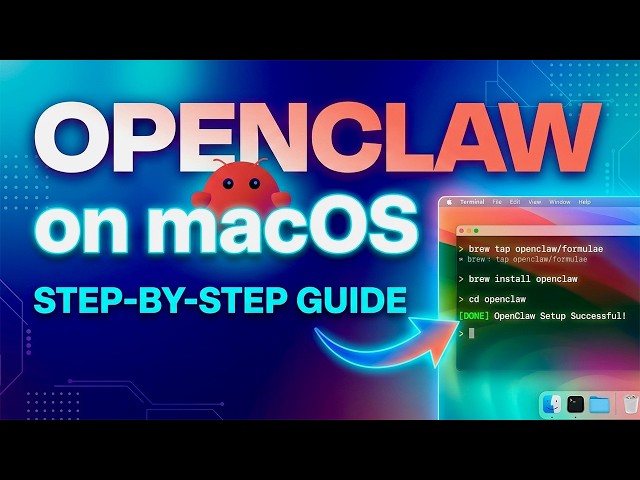 How to Install OpenClaw on macOS | Step-by-Step Guide for MacBook & Mac Mini