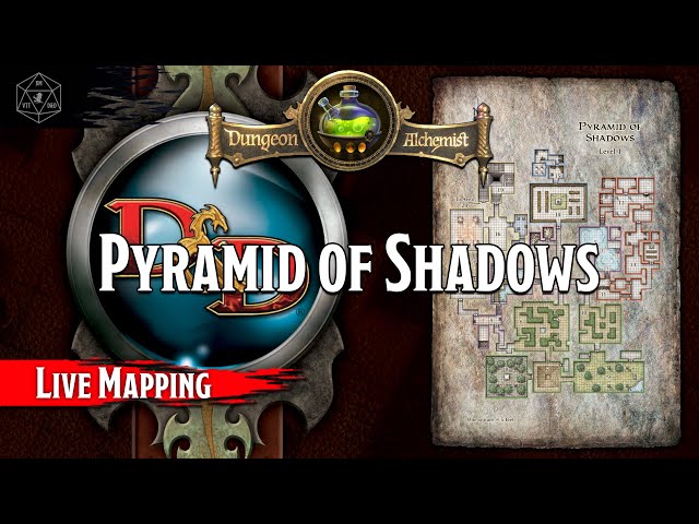 D&D Map Making, Pyramid of Shadows, Points of Light