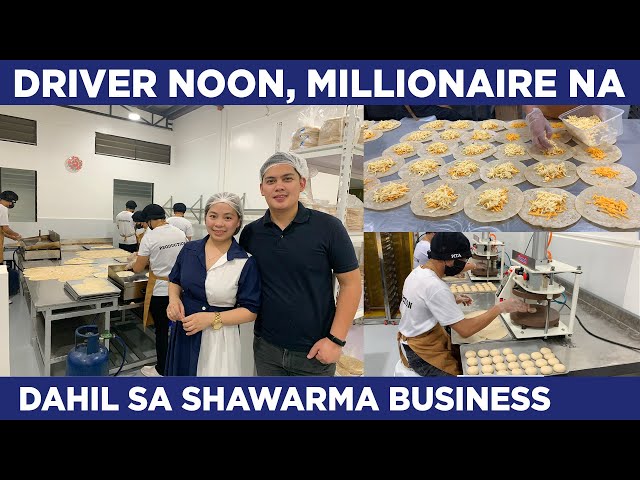 SHAWARMA BUSINESS SUCCESS- MAAGA NAGKA PAMILYA, NAGING DRIVER, MAY 70 BRANCHES NA NGAYON!