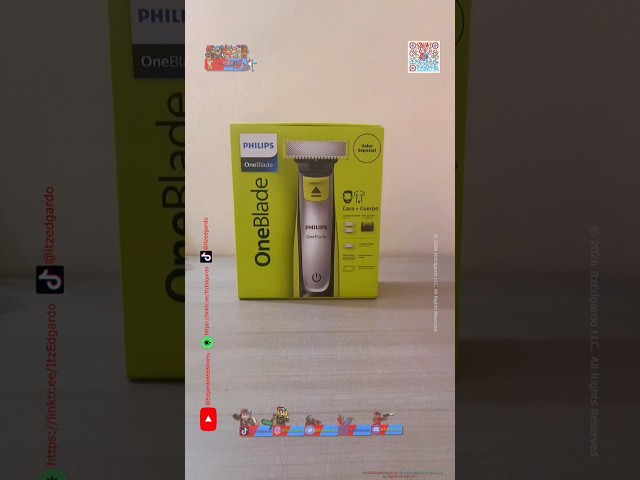 Máquina de Rasurar para barba OneBlade #Edgardo666 #Shorts #Philips #ASMR #ItzEdgardo #OneBlade