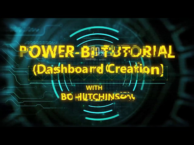 Power BI Tutorial - 3 (Dashboard Creation)
