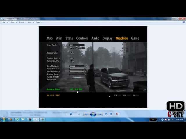 GTA 4 Resource Usage 59Mb Problem Solution