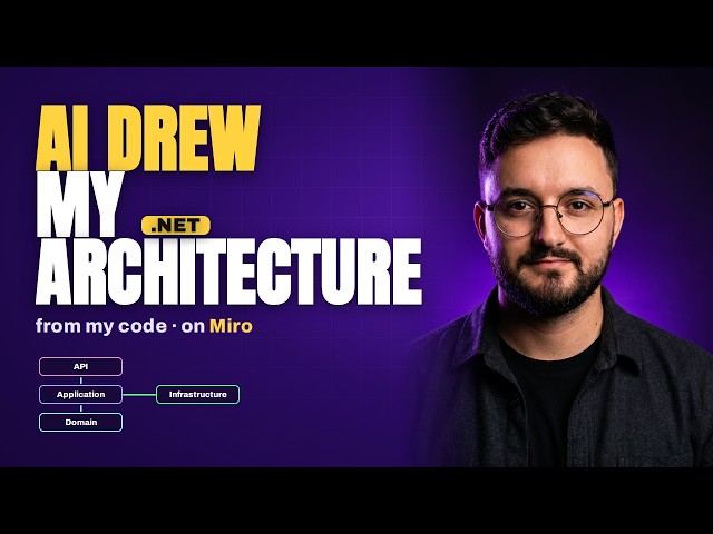 I Made AI Draw My Entire .NET Architecture on Miro (in 2 Minutes)