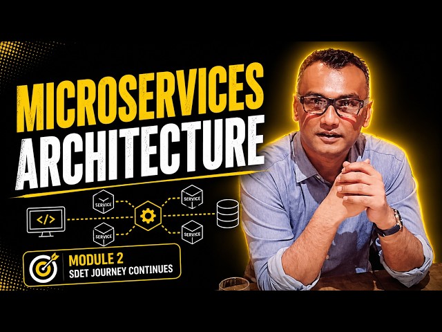 Microservices | API Testing| Playwright API Automation Framework | Complete SDET Course | Lesson 3