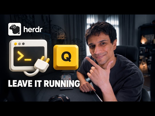 Herdr Detach vs Close: Keep Your Work Running