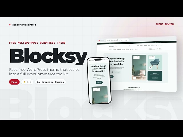 Blocksy Review 2026 – Fast Free WordPress Theme (Pro from $69)