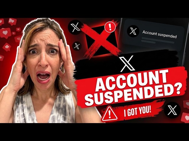 X Account Suspended? How to Appeal & Get Your X Account Reinstated