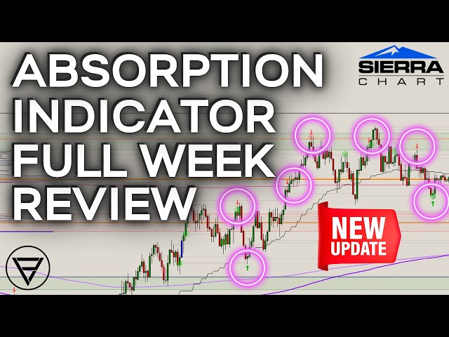 Weekly Review - Custom Sierra Chart Absorption Indicator Update