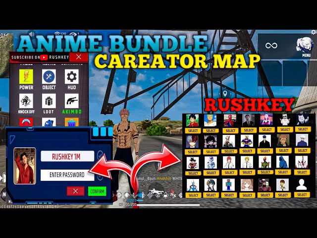 ANIME BUNDLES 🤩 ALL IN ONE CREATOR MODE PC | CREATOR MODE PC PASSWORD | RUSHKEY || Rehandailyvlogss