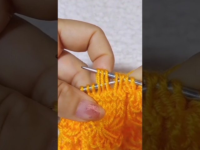 Step-by-Step Knit Shell Stitch Pattern Tutorial