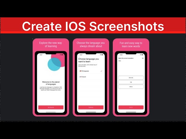 How to Create ios App Screenshots