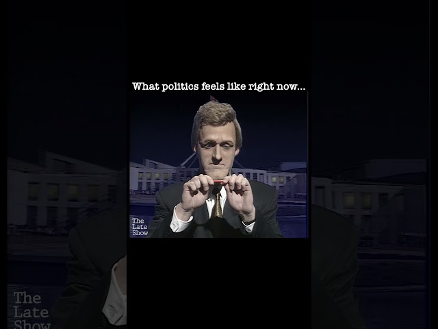 I challenge the Prime Minster... #TheLateShow