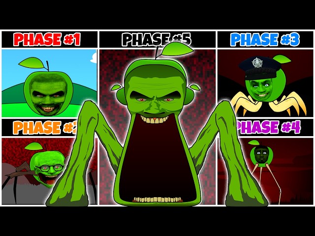 My Sprunki OC: SAKADUNG APPLE into SEA EATER (Phase 1 to Phase 5)