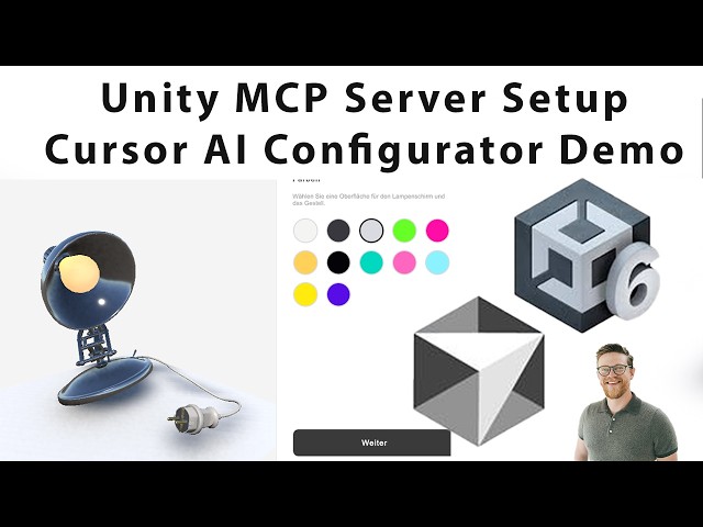 Unity MCP Server Tutorial: Setup + AI-Powered Configurator Demo! Unity + Cursor AI